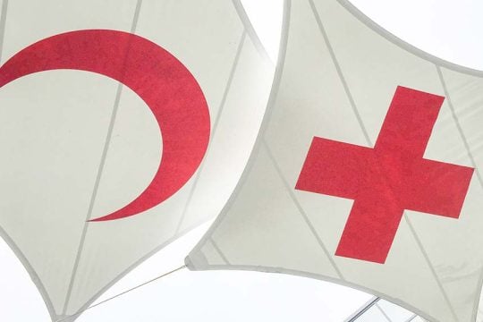 red crescent red cross